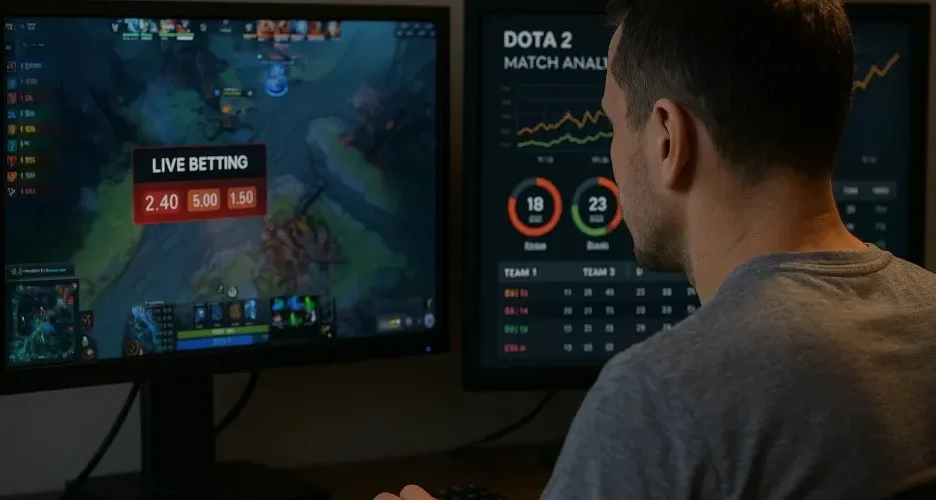 Резкий рост интереса к live-ставкам на Dota 2: аналитика матчей