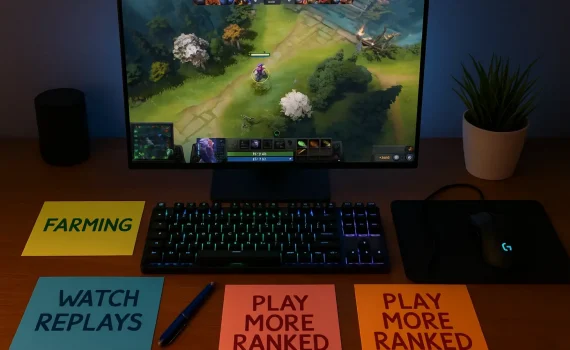 Методы тренировки для повышения MMR в Dota 2